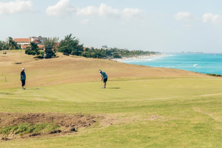 Golf in Varadero club. Kuba